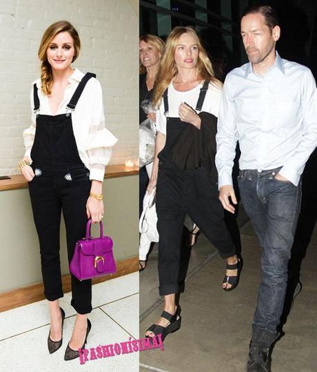 Fiebre de petos negros por Olivia Palermo y Kate Bosworth olivia palermo kate bosworth peto negro