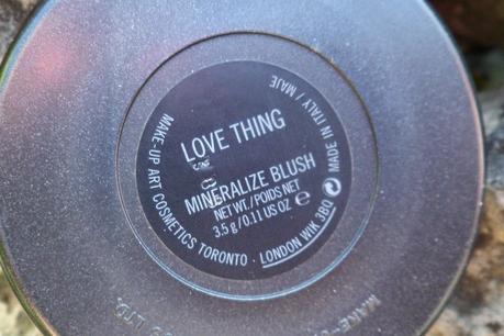 Love Thing: Mineralize Blush de Mac