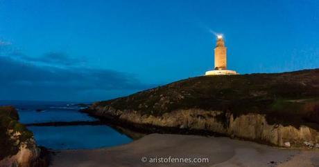Torre de Hércules : La Coruña, el faro y la leyenda Faro Torre de Hércules