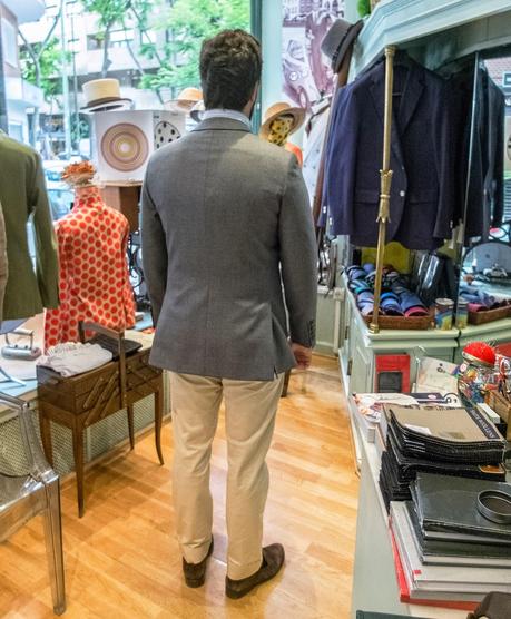 Recogida y prueba final de Americana a medida de Sastrería El 91. (Capítulo V)