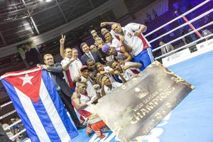 Domadores de Cuba, campeones de la IV Serie Mundial de Boxeo
