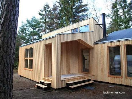 Villa Asserbo es una casa en Dinamarca construida con este innovador sistema de obra seca Casa contemporánea de madera construida con sistema innovador en Dinamarca