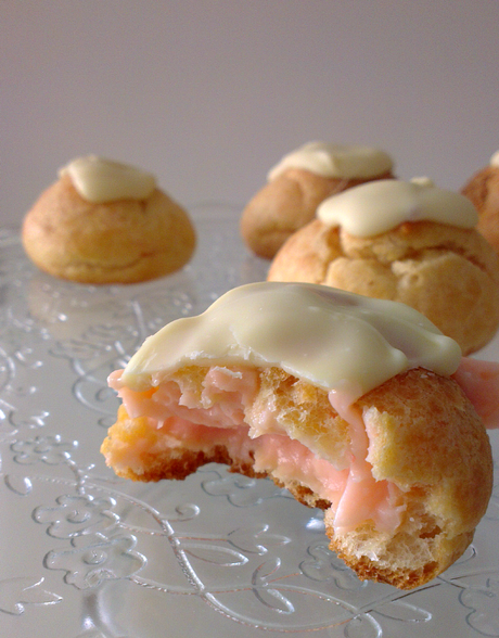 ♥ Choux à la rose o Choux de rosas
