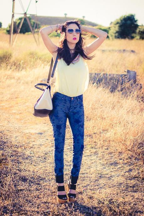 Floral Special Jeans