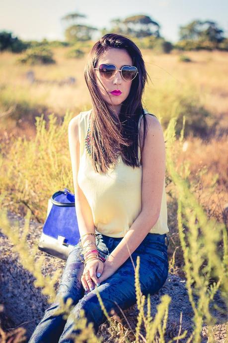 Floral Special Jeans