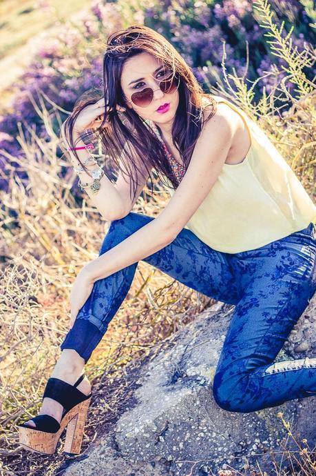 Floral Special Jeans