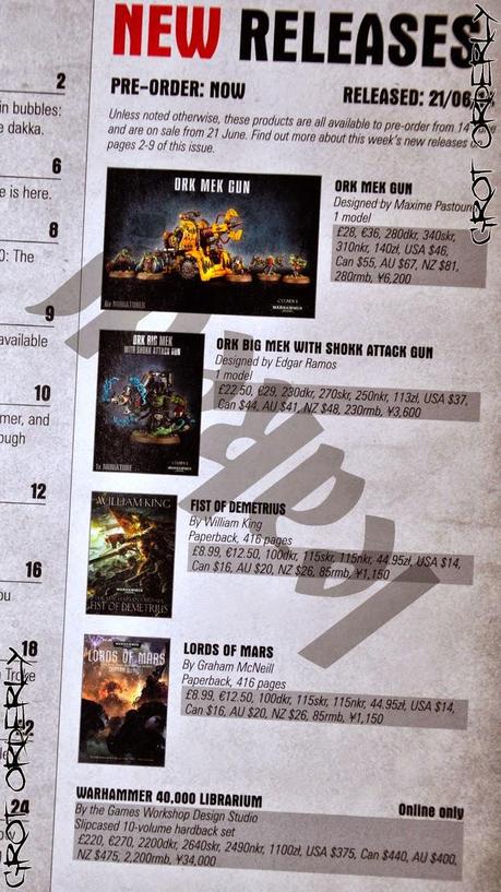 Ultimas filtraciones de la WDW:Precios,artistas y Librarium(No hay codex Orko)