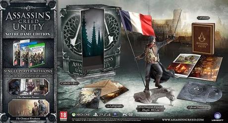 Las Ediciones para Coleccionistas de Assassin's Creed Unity