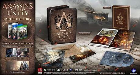 Las Ediciones para Coleccionistas de Assassin's Creed Unity