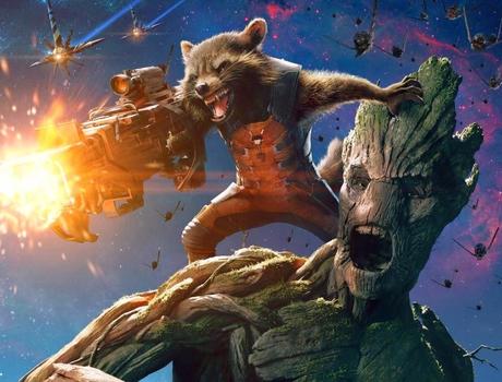 Rocket y Groot protagonizan el nuevo póster de 'Guardianes de la Galaxia'
