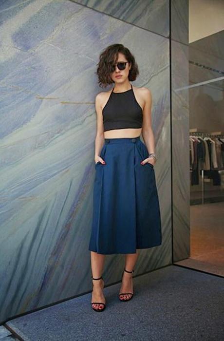 MIDI SKIRT