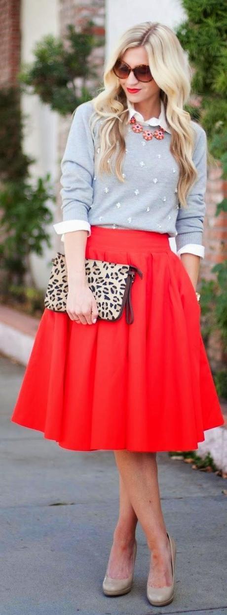MIDI SKIRT