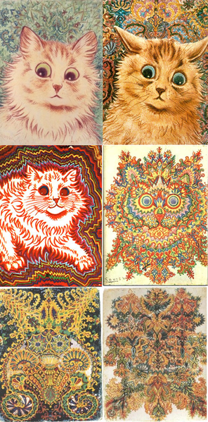 Los Gatos de Louis Wain Testigos de la Esquizofrenia