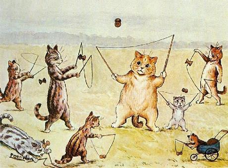 Los Gatos de Louis Wain Testigos de la Esquizofrenia