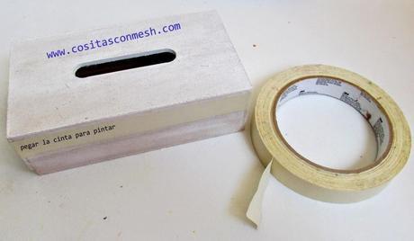 Cajitas pintadas con rosas DIY