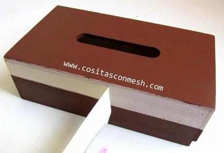 Cajitas pintadas con rosas DIY