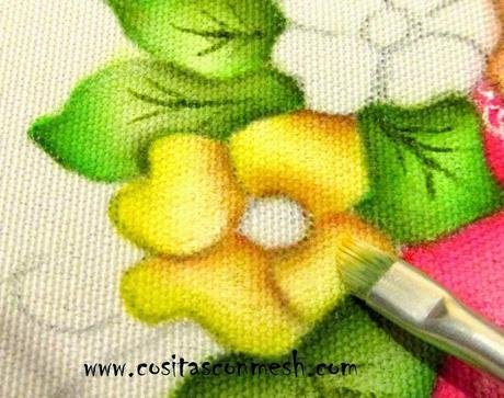 Pintura en tela paso a paso DIY