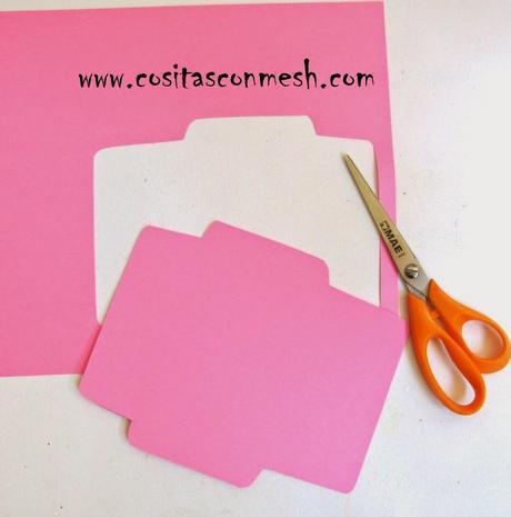 Cómo hacer sobres para tarjetas del día de la Madre - Paperblog