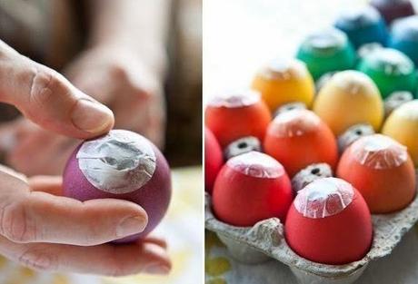 Cómo hacer huevos con confeti