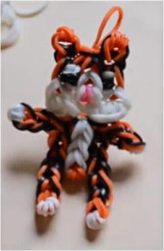 Cómo hacer un tigre de gomas