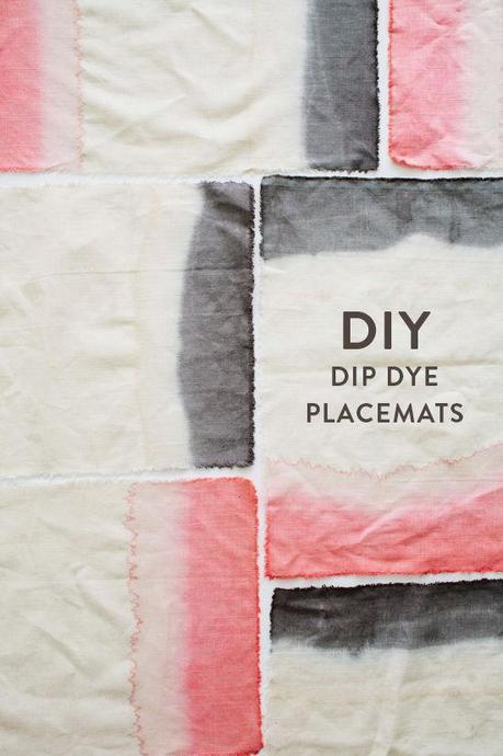 Manteles desteñidos. Llena tu mesa de color este verano