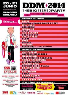 Horarios del Día de la Música 2014: The Big Stereoparty