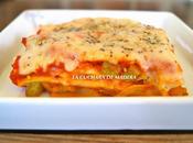 Lasaña verduras aceitunas