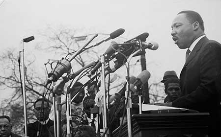 Martin Luther King, 1965. Dennis Hopper.