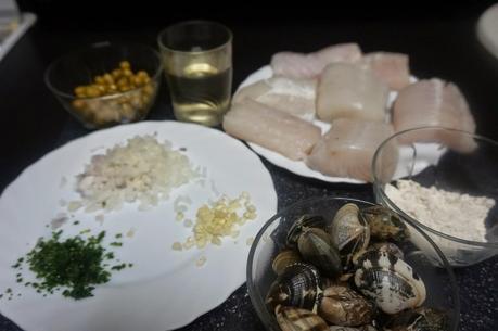 Merluza en salsa al microondas Merluza en salsa al microondas