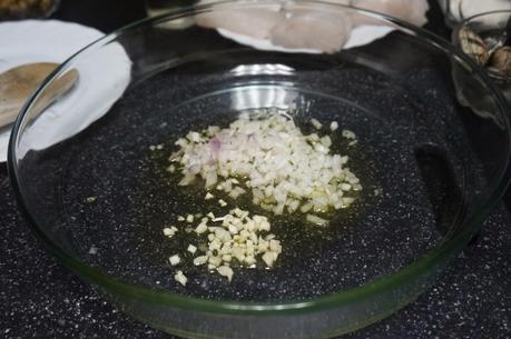 Merluza en salsa al microondas