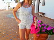White lace jumpsuit
