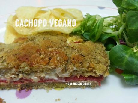 Cachopo Vegano (Filetes de Seitán Rellenos y Empanados)