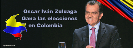 Zuluaga gana presidenciales en Colombia