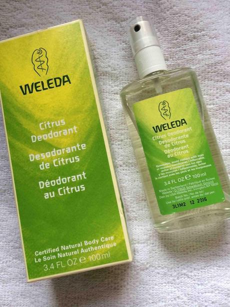 Desodorante de Citrus de Weleda
