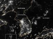 FRONTERA ENTRE COREAS (Paralelo FOTOGRAFÍA NOCTURNA NASA