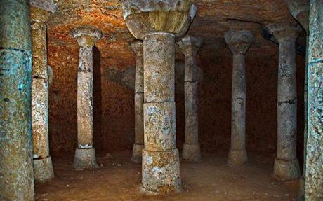 Sala de las Columnas de la Cueva de la Yedra