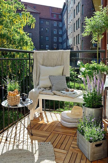Ideas para decorar una pequeña terraza o un balcón grande!