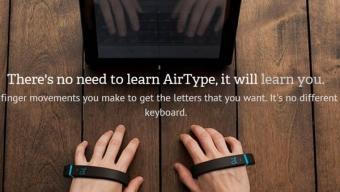 Airtype :: un teclado sin teclado