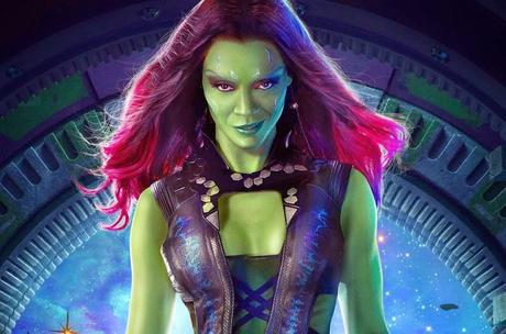 Gamora, Star-Lord y Drax, también tienen su póster en 'Guardianes de la Galaxia'