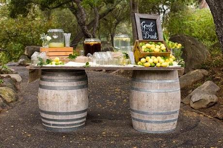 Bodas en verano: ¡Pon una barra libre de limonada !