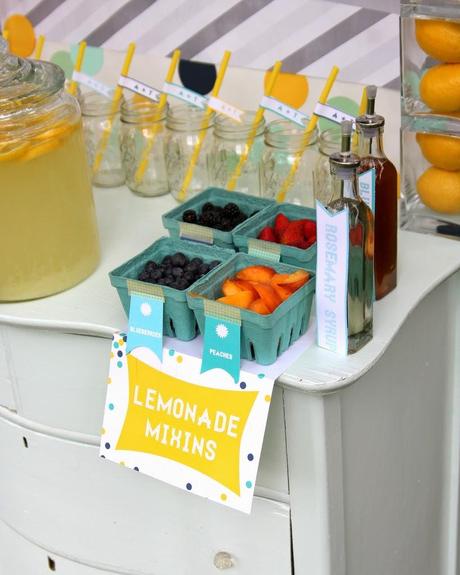 Bodas en verano: ¡Pon una barra libre de limonada !