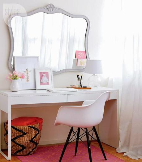 Decoración femenina en pocos metros