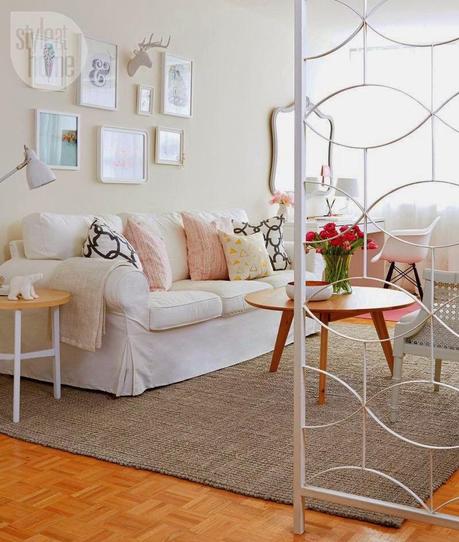 Decoración femenina en pocos metros