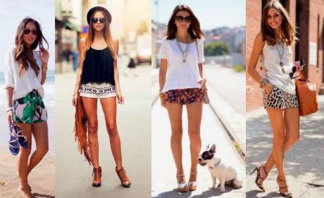 Shorts estampados verano