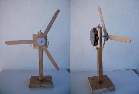 Construye un pequeño aerogenerador doméstico