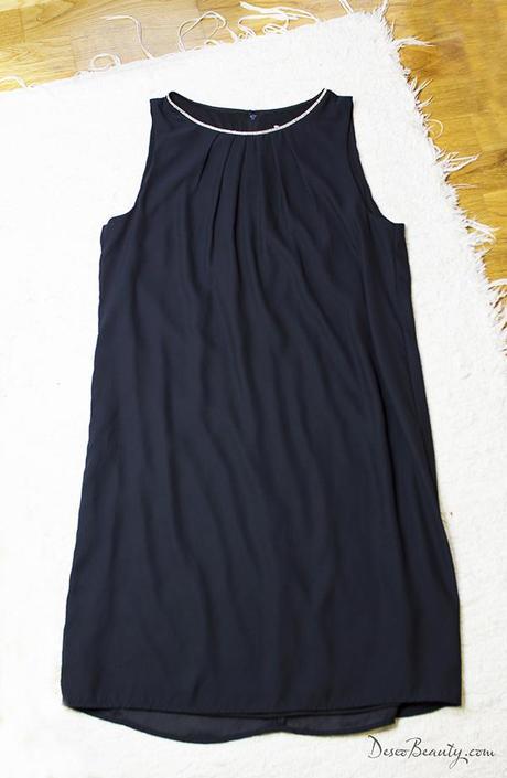 Vestido negro LBD H&M summer 2014