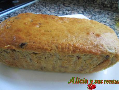 PAN DULCE DE ARÁNDANOS Y NUECES