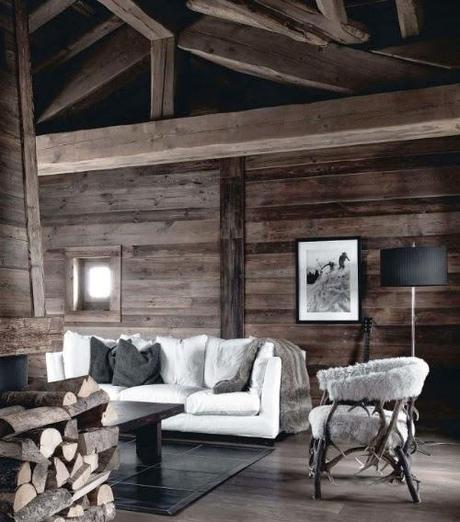 Livings Rusticos con Madera
