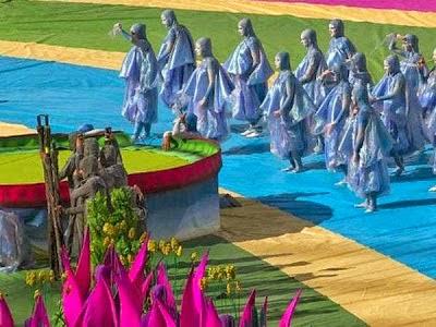 Filtran fotos del ensayos de la Ceremonia inaugural del Mundial Brasil 2014