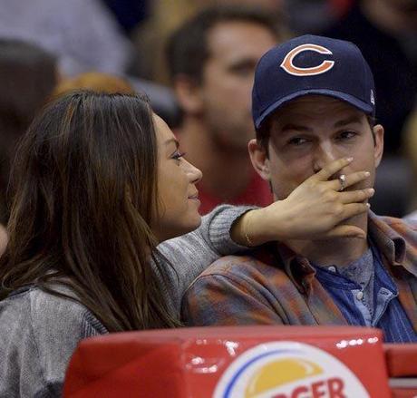 Ashton Kutcher y Mila Kunis